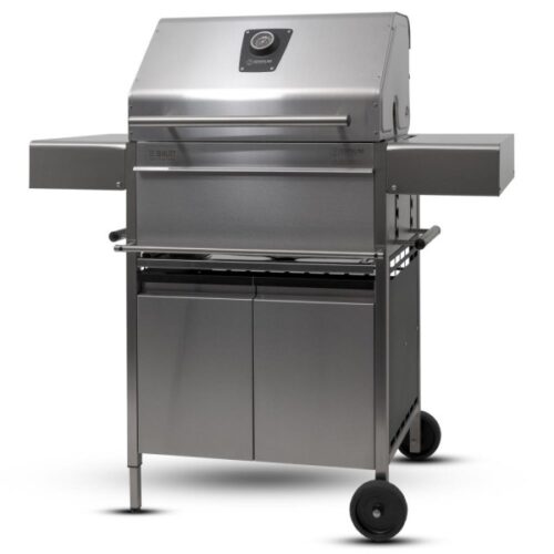 Holzkohlegrill Edelstahl Premio III „Allrounder“